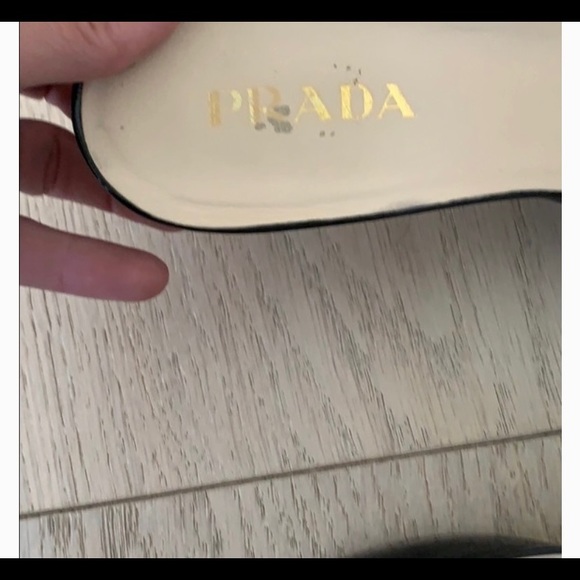 RARE Vintage Prada Kitten Heel Mules - Picture 3 of 6
